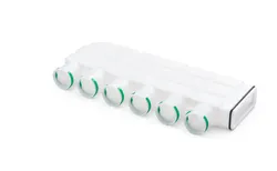 Collecteur pour conduit d'air rectangulaire, Vasco EasyFlow, plastique, 6x75mm