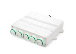 Collecteur pour conduit d'air rectangulaire, Vasco EasyFlow, Ø125mm, plastique, 5x75mm