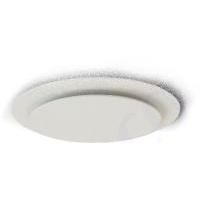 Toe-/afvoerventiel, Vasco EasyFlow, Ø125mm, rond, wit