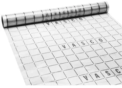 kunststof folie Vasco B1200mm L90m met raster