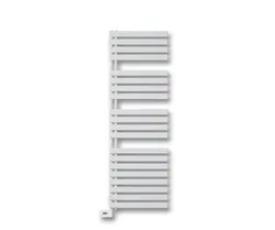 Elektrische sierradiator links, Vasco Aster, HxL=1834x450mm, 750W, wit, RAL9016