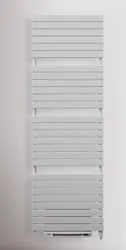 Elektrische sierradiator, Vasco Aster, HxL=1169x500mm, 500W, wit, RAL9016
