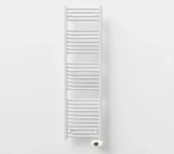 Elektrische sierradiator, Vasco Bano, HxL=1174x500mm, 500W, wit, RAL9016
