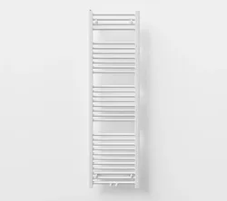 Radiateur décoratif, Vasco Bano MM, HxL=764x450mm, 321W (75/65/20), blanc RAL9016, racord  au milieu