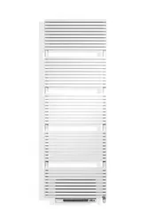 Elektrische sierradiator met blower, Vasco Carre Bad, HxL=747x500mm, 500W, wit, RAL9016