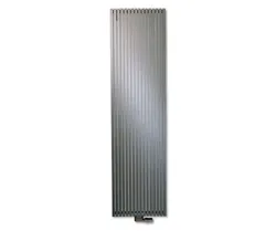 Radiateur décoratif, Vasco Carra CPVN2-ZB, HxL=2000x475mm, 2046W (75/65/20), blanc RAL9016, racord  au milieu
