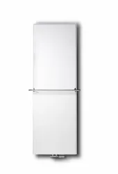 Radiateur panneau, Vasco Flat-V-line 22, HxL=1800x600mm, 2092W (75/65/20), blanc, RAL0600, racord  à droite  au milieu