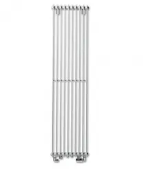 Kolomradiator, Vasco Tulipa TV1, 1-kolom, HxL=2000x270mm, wit RAL9016, aansluiting midden