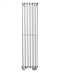 Kolomradiator, Vasco Tulipa TV2, 2-kolommen, HxL=1800x450mm, wit RAL9016, aansluiting midden