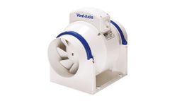 ventilateur pour installation dans tuyau Vent-Axia ACM Ø100mm 190m3/h 100