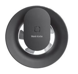 Badkamerventilator, Vent-Axia Svara, Black, Ø100mm, met hygrostaat