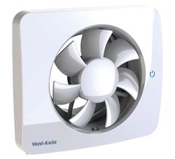 Badkamerventilator, Vent-Axia Svensa, Ø125mm, met hygrostaat, VOC
