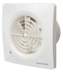 Badkamerventilator, Vent-Axia Supra, 100 T, Ø100mm, met timer