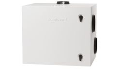 Unité de ventilation double flux, Ventilair Domekt, R 400 H HE L, 500m3/h, D=160mm, 2 connections en partie gauche et 2 en partie droite