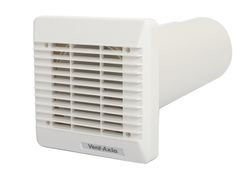 Traversée de mur/toit pour conduit d’air circulaire, Ventilair, Ø100mm, L0.6mm