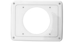 rosace pour conduit de fumées / d’amenée d’air Vent-Axia carré