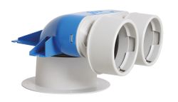 Ventielcollector, Vent-Axia Uniflexplus+ 90, 2 x Ø90mm rond