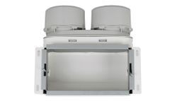 Ventielcollector, Vent-Axia Uniflexplus+ 90, 2 x Ø90mm rond