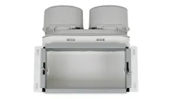 Ventielcollector, Vent-Axia Uniflexplus+ 90, 2 x Ø90mm rond