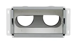 Ventielcollector, Vent-Axia Uniflexplus+ 90, 2 x Ø90mm rond