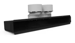 Ventielcollector, Vent-Axia Uniflexplus+ 90, 2 x Ø90mm rond