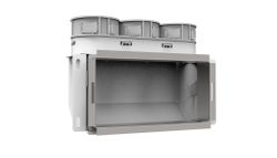 Collecteur pour conduit d'air, Vent-Axia, 3 x Ø69mm circulaire