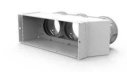 Ventielcollector, Vent-Axia Uniflexplus+ 69, 3 x Ø69mm rond