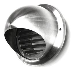 Traversée de mur/toit pour conduit d’air circulaire, Ventilair, Ø100mm, L0.9mm