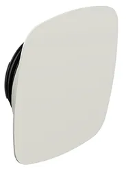Toe-/afvoerventiel, Vent-Axia Vent-Axia RVV125, Ø125mm, vierkant, wit