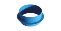 Aansluitflens HRC350/450-VF rond 150mm ventiline