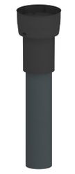 EASYAIR DDV EPS 180/200mm zwart ventiline