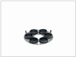 debietregelaar dia.125mm + 6 regeldoppen ventiline