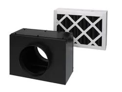 filterbox met aktieve kool 180mm Ventiline