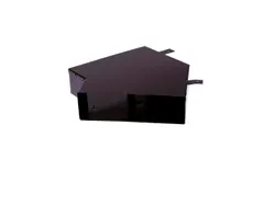 bocht rechthoekig luchtkanaal Ventichape VentiFlex 200x60mm horizontaal 45° 50