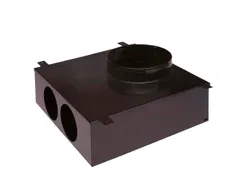 Collecteur pour conduit d'air, Ventichape VentiFlex 90, 2 x Ø90mm circulaire