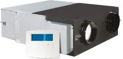 WTW-unit, Orcon WTU, WTU1000, 1000m3/h, D=300mm, 2 linkse en 2 rechtse aansluitingen