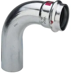 Courbe à sertir MF 90°, acier, 54mm MF, chauffage, Viega Prestabo 1116.1