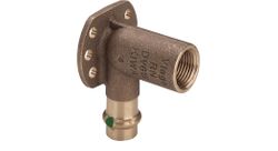 culasse murale à sertir Viega Profipress Koper bronze 1/2" x 15 équerre 2225