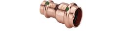 Persverloopmof, koper, 28x22mm FF, (drink)water, Viega Profipress Koper 2415.2