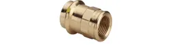 Persovergangsstuk, brons, 22mm x 3/4" F, Viega Profipress G Koper 2612