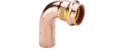 Courbe à sertir MF 90°, cuivre, 22mm MF, gaz, Viega Profipress G Koper 2616.1