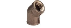 knie 45gr brons 3/4 FF viega model 3120