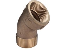 knie 45gr brons 3/4 MF viega model 3121