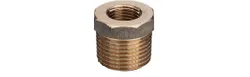 Draadverloopring, brons, 1" x 3/4" MF, Viega 3241