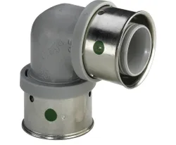 Coude à sertir 90°, plastique, 20/2.3mm FF, eau potable, Viega Pexfit Pro 4716