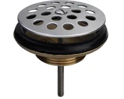 afvoerplug spec 1 1/2 x 80 chroomnikkelstaal model 7121 viega