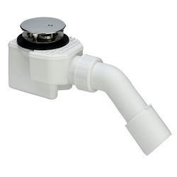 Afvoerplug voor douchebak, Viega Domoplex 6928, chroom, DN50