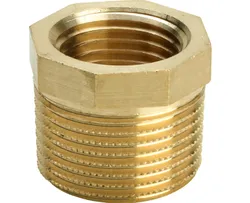 Draadverloopring, brons, 5/4" x 1/2" MF, Viega 3241