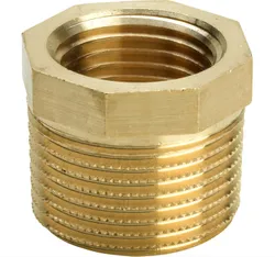 Draadverloopring, brons, 2" x 3/4" MF, Viega 3241