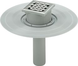Advantix-Balkon-/terrasafvoer zonder sifon DN100 model 49442 viega